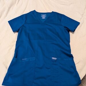 **SOLD**Cherokee Blue Scrub Top